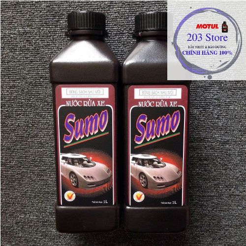 nước rửa xe Sumo 1 lít (sử dụng lên tới 50 lần rửa)
