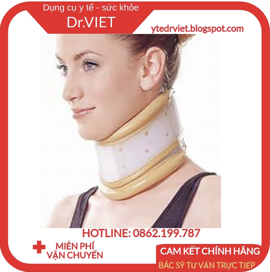 Đai hỗ trợ đốt sống cổ SP223 chính hãng-Hỗ trợ sau phẫu thuật cố định đốt sống cổ hạn chế cử động vùng cổ