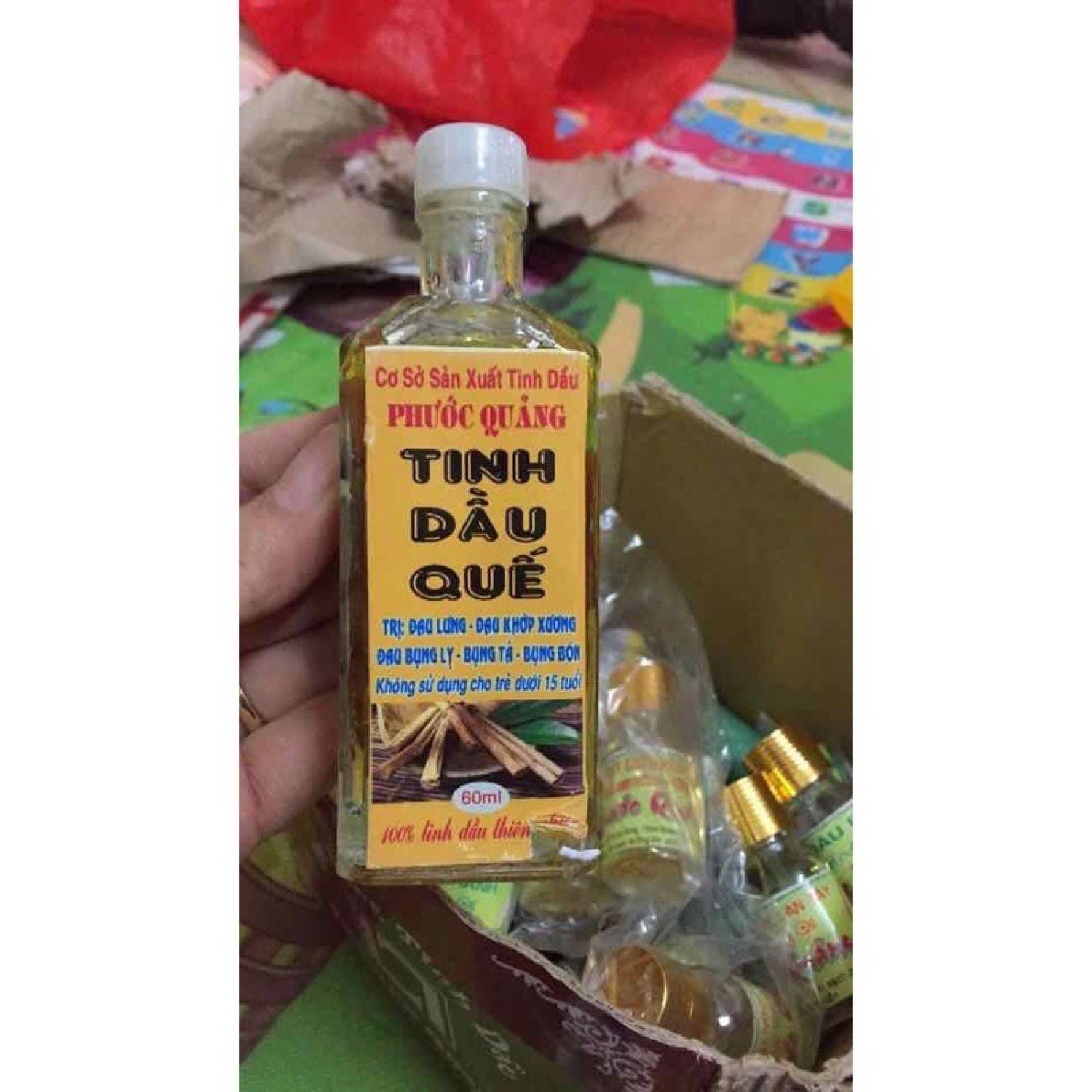 Tinh dầu Quế Phước Quảng nguyên chất 50ml