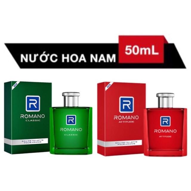 Nước hoa cao cấp Romano 50 ml
