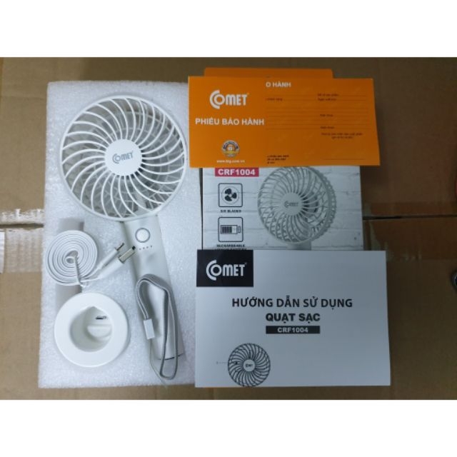 [HCM]Quạt sạc Comet CRF1004