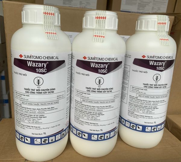 Thuốc trừ mối tận gốc WAZARY 10SC - ( chai 1 lít )