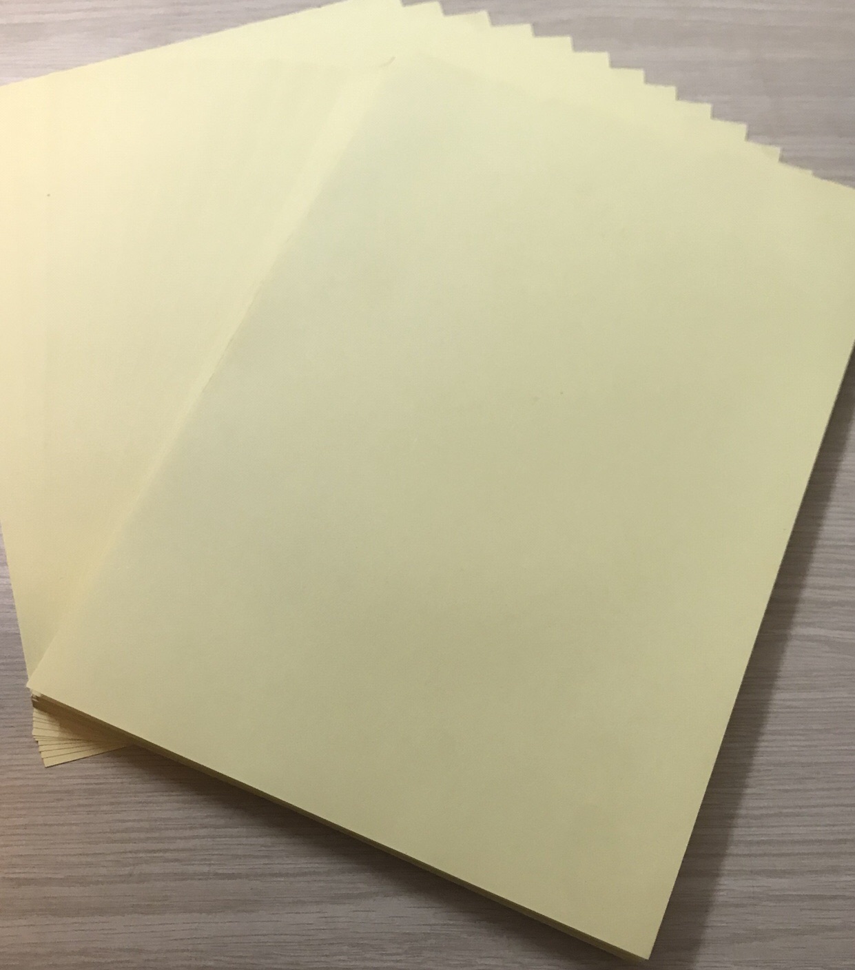 [HCM]Giấy Decal AL vàng 100 tờ A4