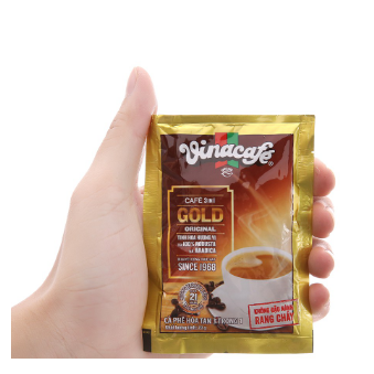 Cà Phê Sữa Vina Gold Original bịch 24 gói x 20g