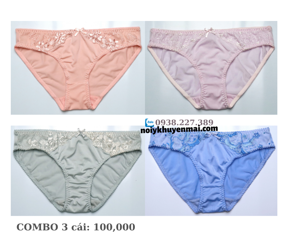 Combo 5 quần thun lạnh Misaki phối ren
