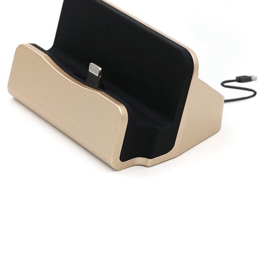 Dock sạc kiêm giá đỡ cho điện thoại Iphone
