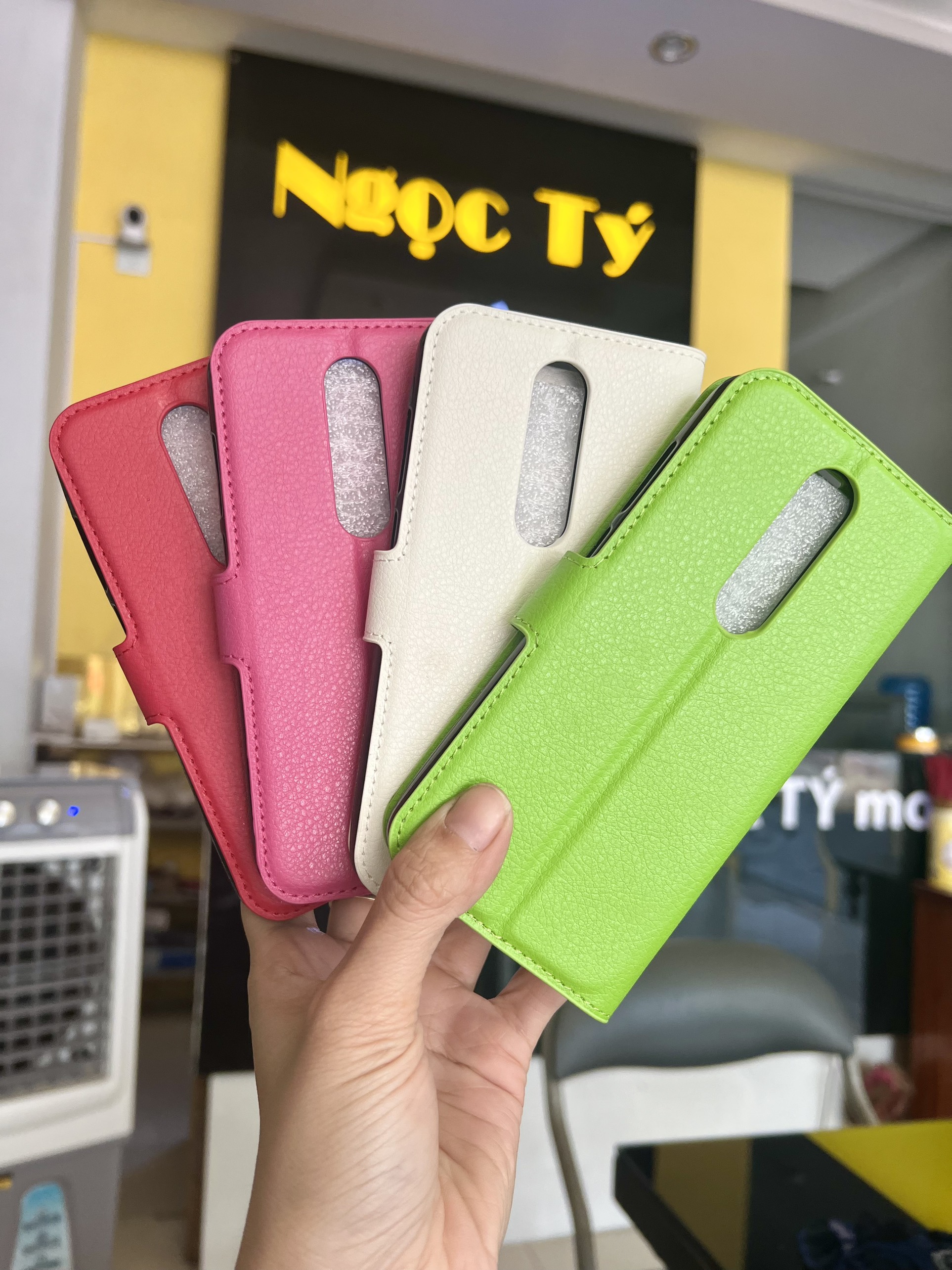 Bao da Nokia X5/Nokia 5.1plus .Ốp lưng da cao cấp có nắp gập .