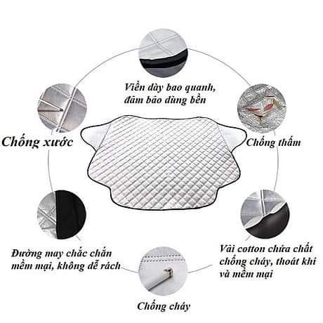 Bạt phủ kính lái ô tô