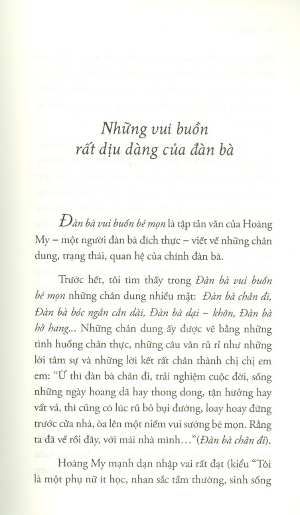 Đàn Bà Vui Buồn Bé Mọn [ALPHABOOKS]