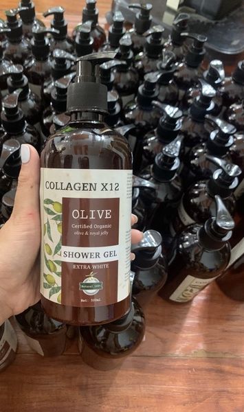 Sữa tắm trắng Collagen X12 500ml