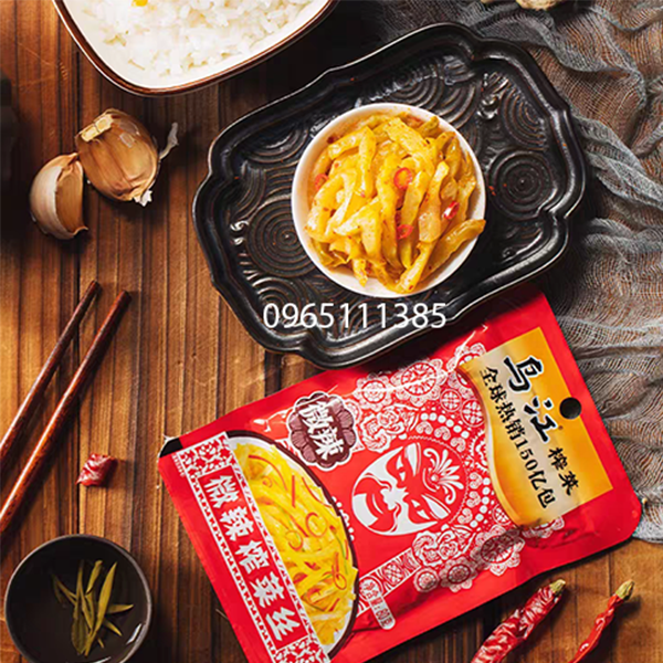 Cải giòn đỏ cay 60g