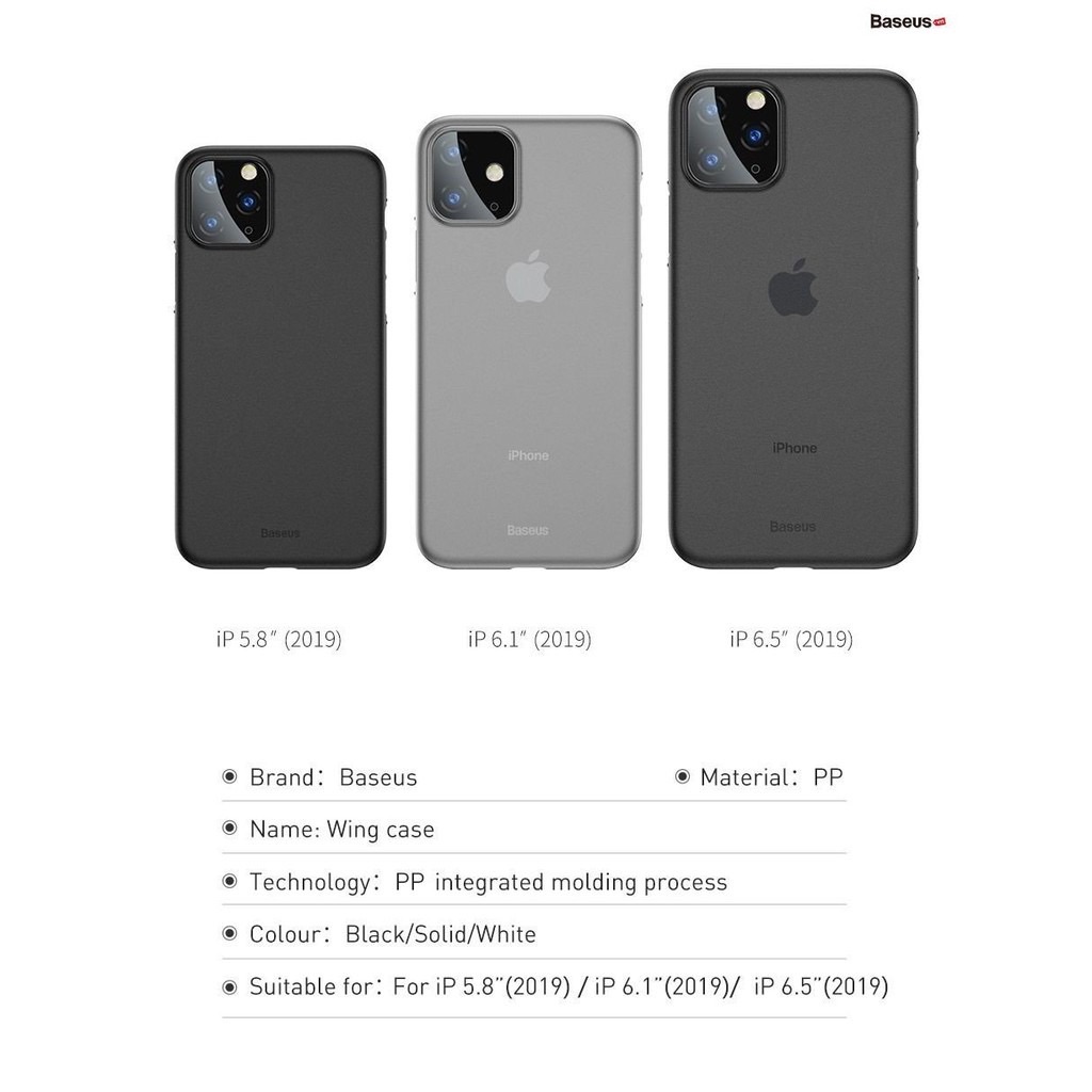 [HCM]ỐP LƯNG Baseus iPhone 11 ProMax