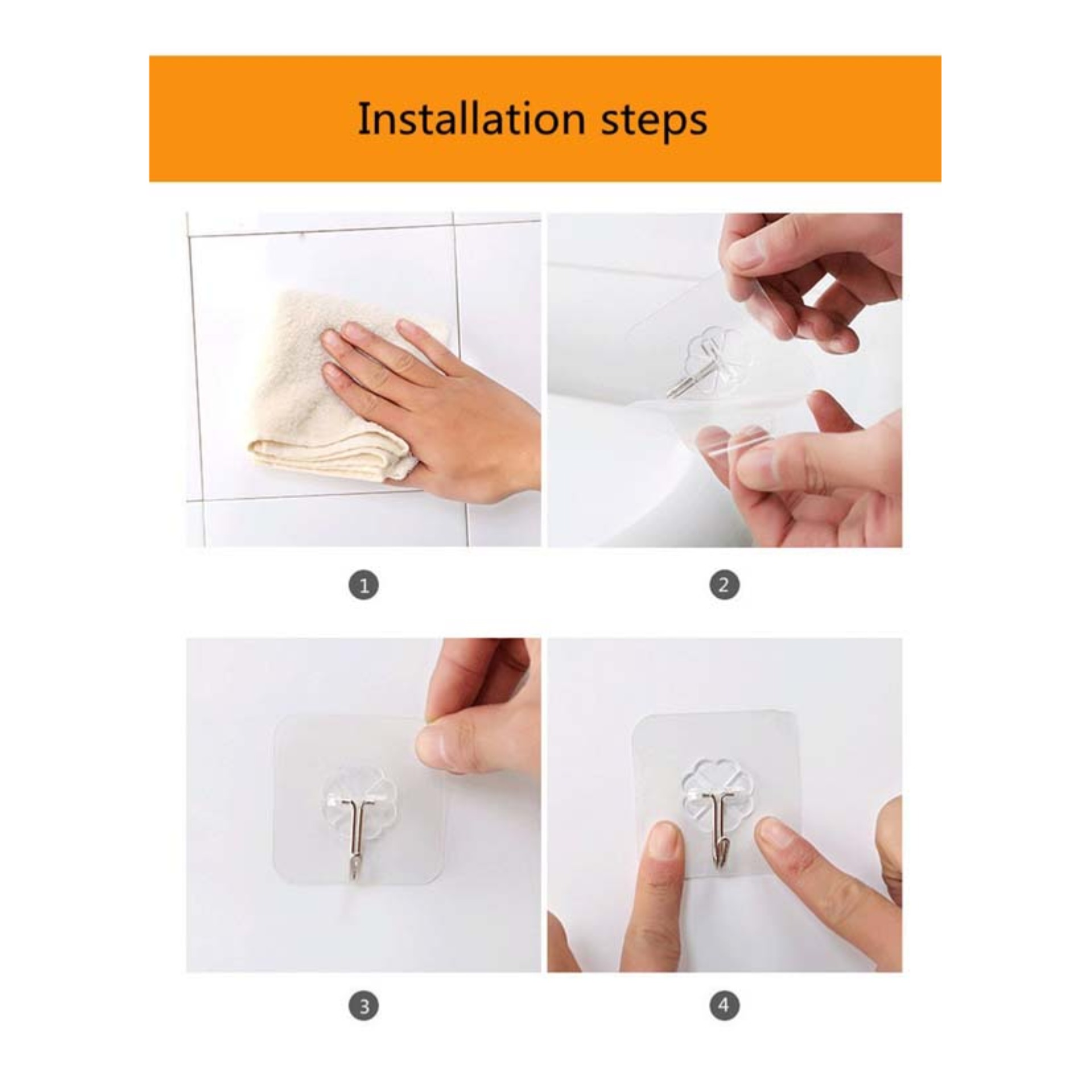 Set 10 Móc Dính Chịu Lực Siêu Chắc
