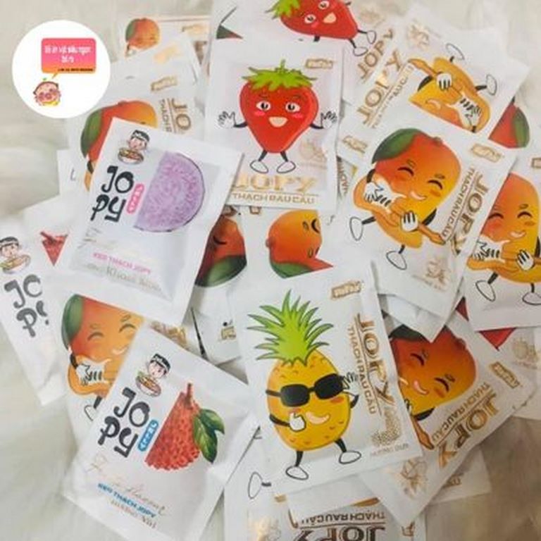 Thạch Zai Ngắn Trái Cây Jopy - Cực Ngon 500G