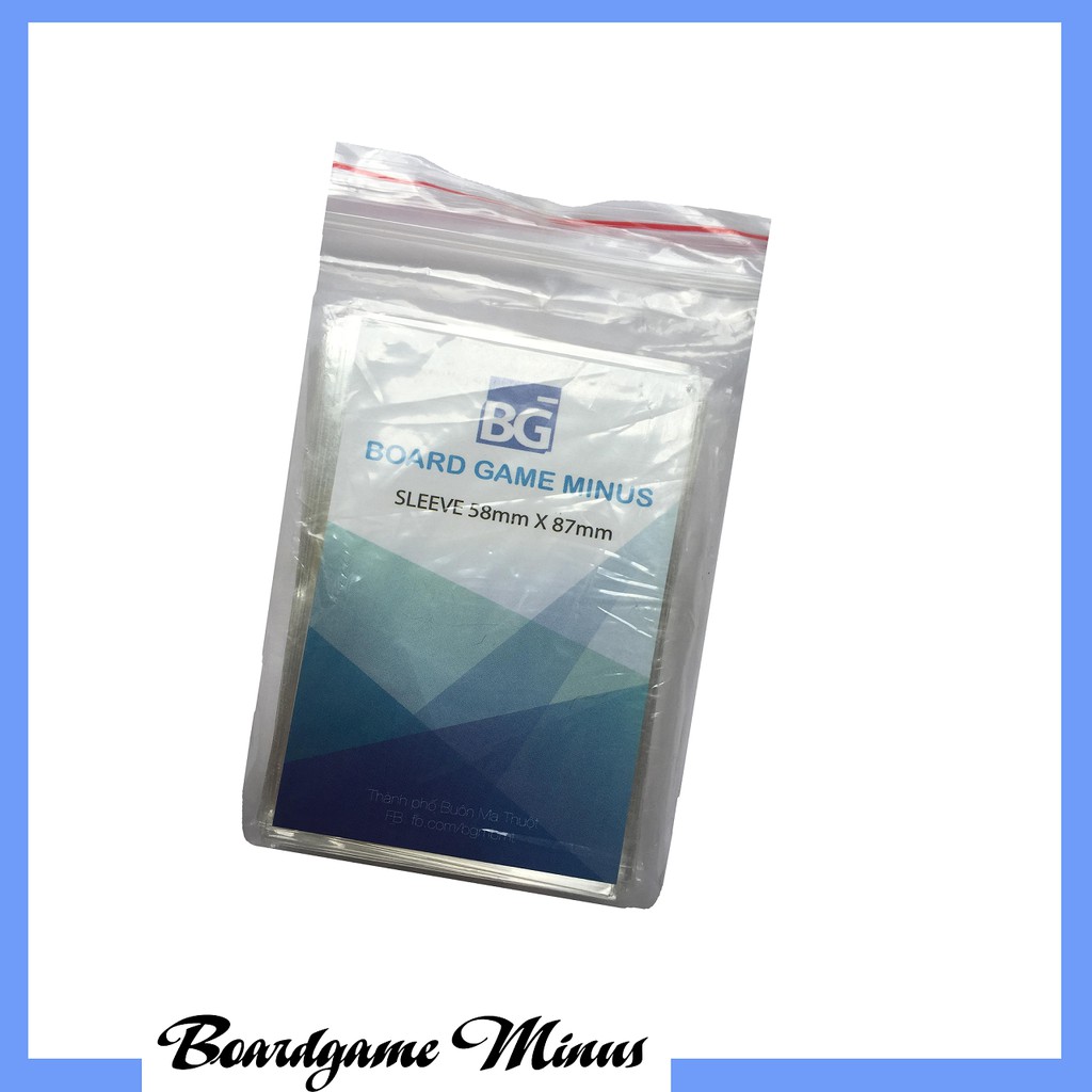Bọc bài Uno - 5.8 x 8.9 cm (loại tốt)