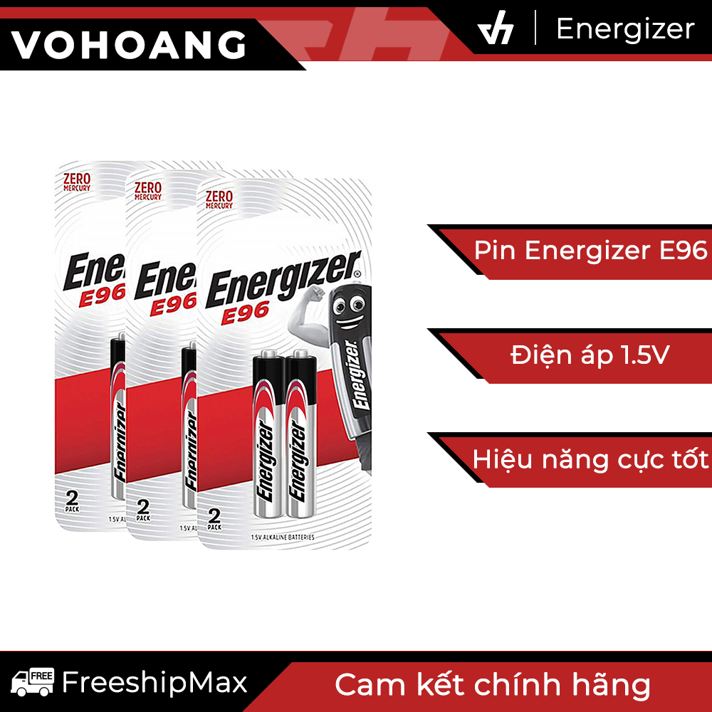 Bộ 6 pin energizer aaaa e96 1.5v alkaline