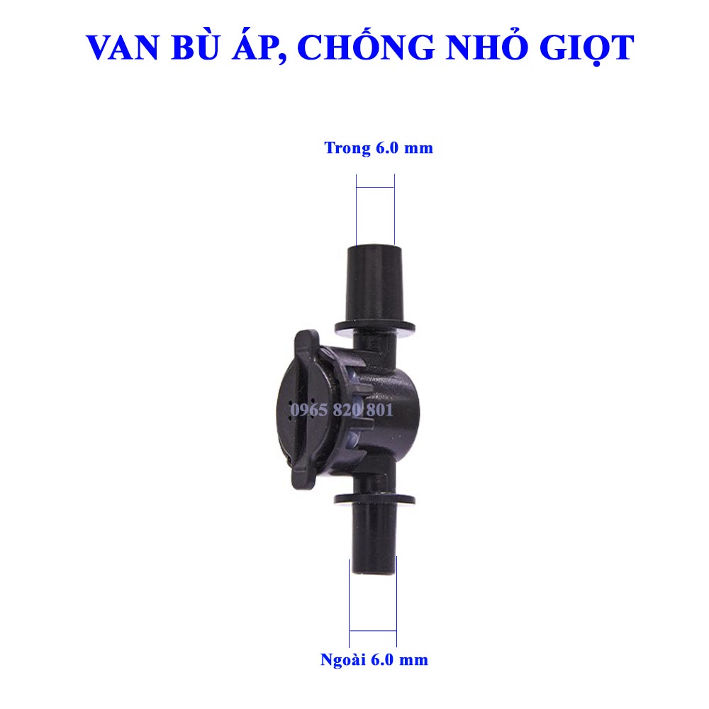 Van bù áp, chống nhỏ giọt các loại