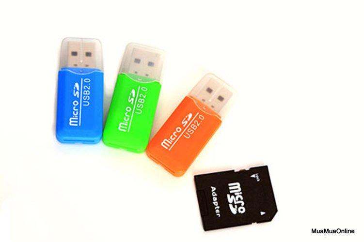 Đầu Đọc Thẻ Nhớ Micro Sd Nhựa Cao Cấp