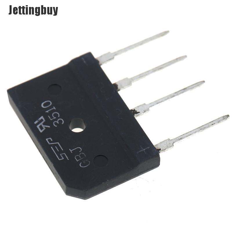 Jettingbuy Chua 5 Pcs 35A 1000V Mạch Chỉnh Lưu Cầu Đi-ốt GBJ3510
