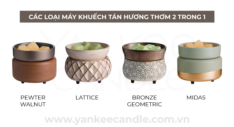 Máy khuếch tán hương thơm 2 trong 1 - Midas