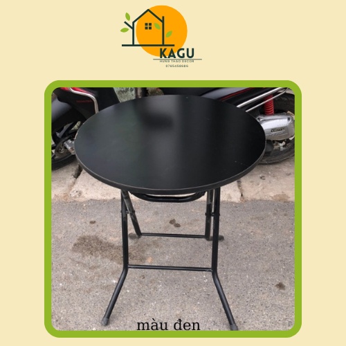 BÀN CAFE GẤP GỌN D60 CAO 73 TIỆN LỢI