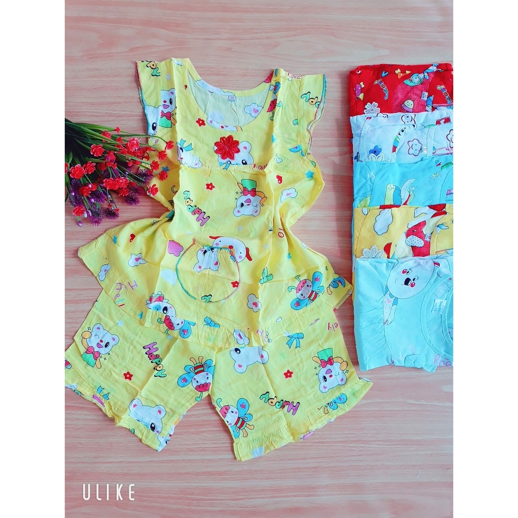 22-23KG ĐỒ TOLE/LANH BÉ GÁI NGẮN (INBOX CHỌN MẪU)