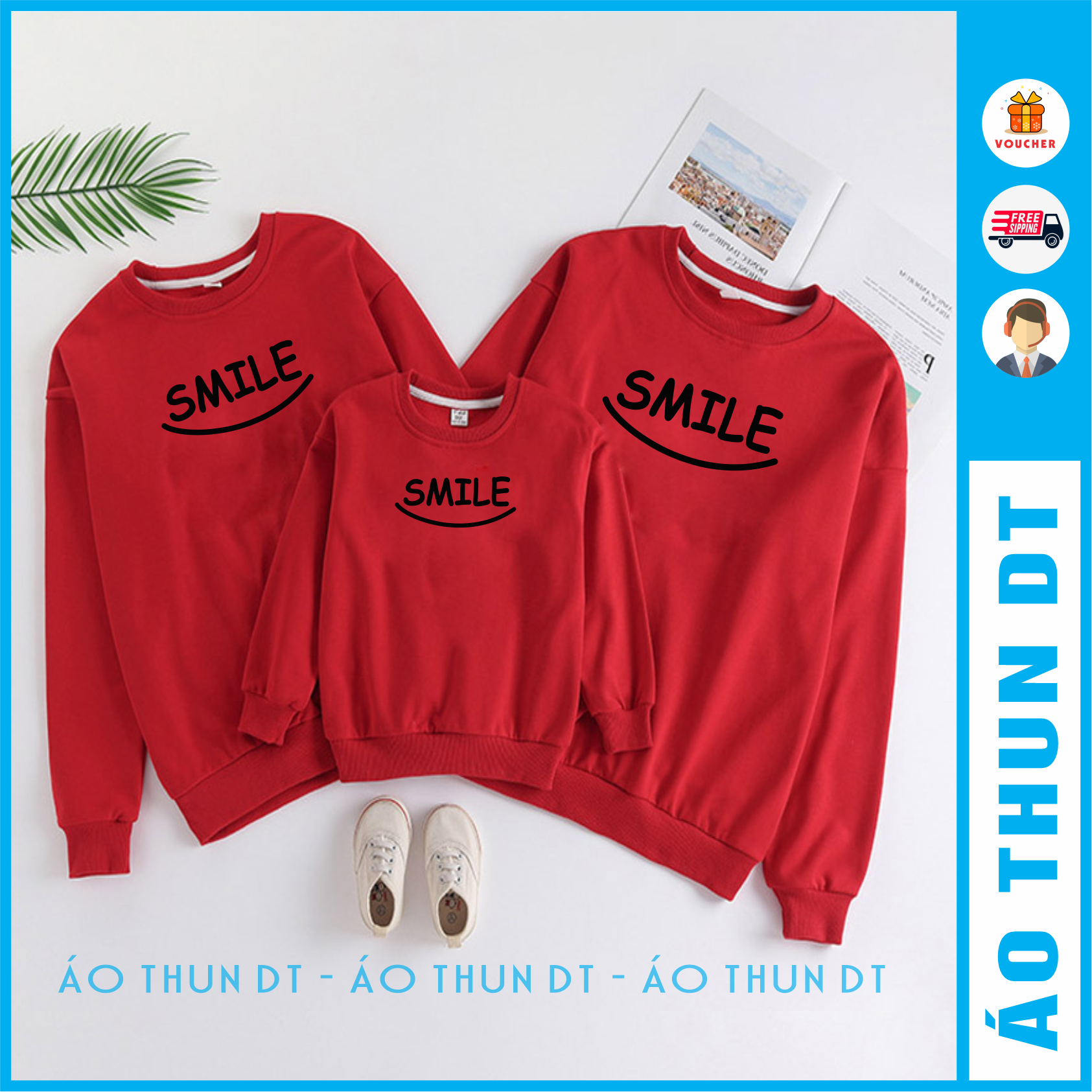 Áo đôi, áo cặp, áo thu đông, áo nỉ, mẫu đẹp smile mặt cười