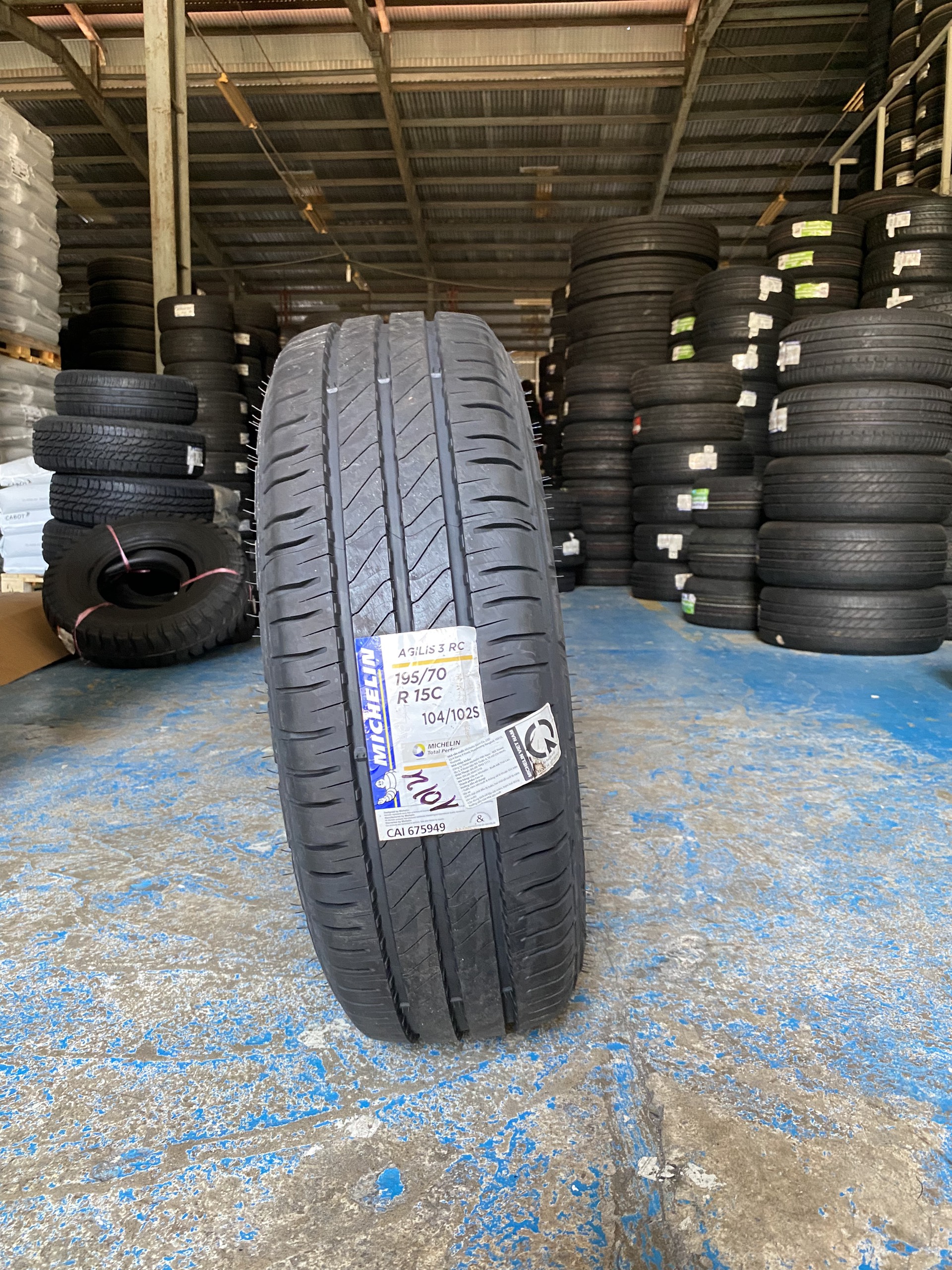 Lốp Michelin 195/70R15C Agilis