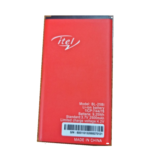 Pin itel it5603 / 5602 / bl-25bi