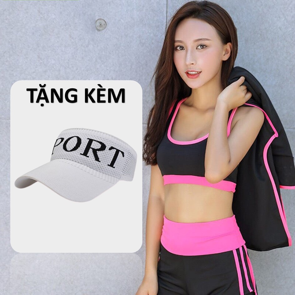 >> SO SÁNH GIÁ ĐỒ TẬP GYM NỮ QUẦN NGẮN | Shopee Lazada Sendo Tiki 4 Bộ tập gym, yoga, thể thao nữ, set đồ 2 món áo, quần - Set Bộ Quần Đùi short Áo Bra Thể Thao Nữ Sanker II (Đồ Tập Gym, Yoga) - Bộ quần áo tập Gym nữ đồ tập Yoga tập Thể Dục ngắn rẻ hàng cao cấp - Bộ đồ tập gym set quần đùi + áo bra