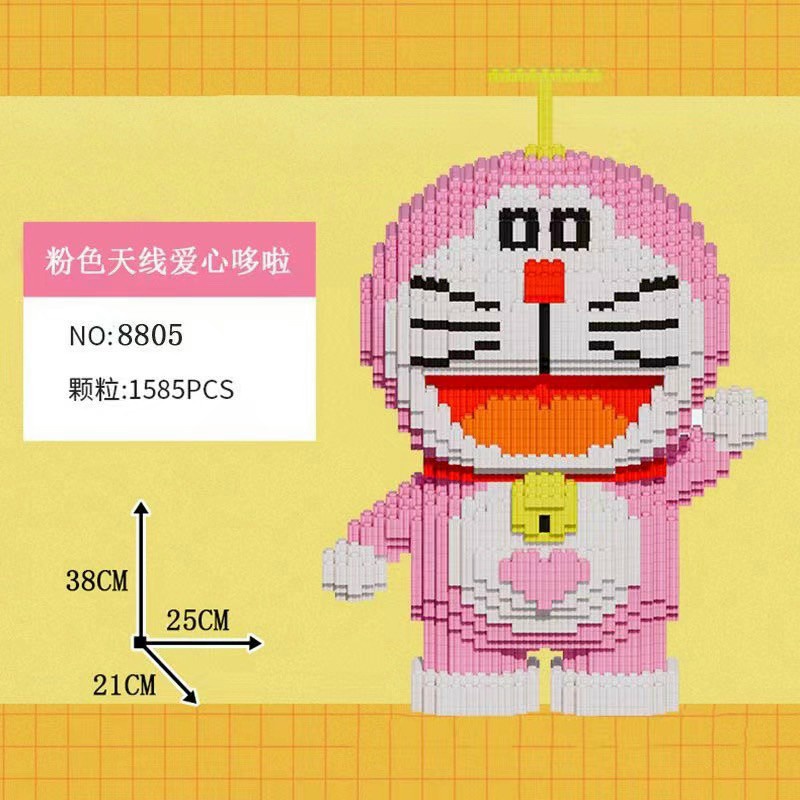 Đồ chơi Mô hình lắp ráp 3D mô hình nhân vật, Doraemon