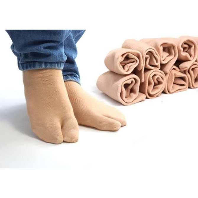 Combo 2 đôi vớ da cotton đi nắng chất dày,tất da đi nắng