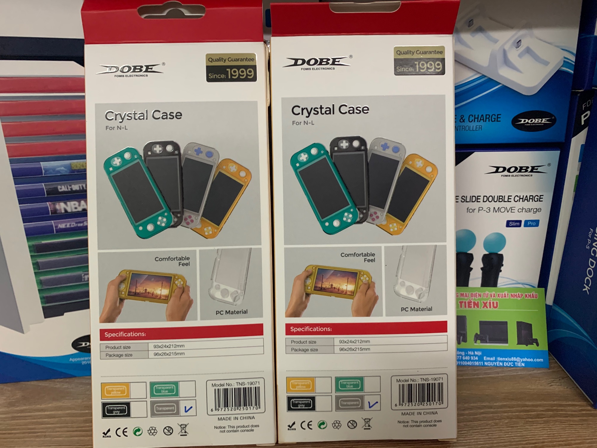 case ốp trong suốt nintendo switch lite