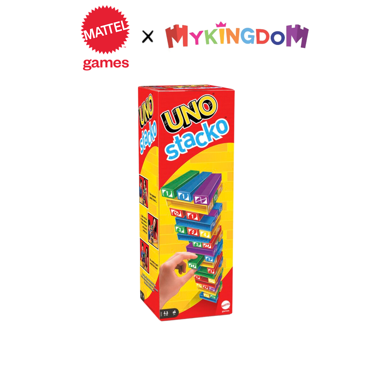 Đồ Chơi MATTEL GAMES Trò Chơi Trí Tuệ Uno Stacko 43535