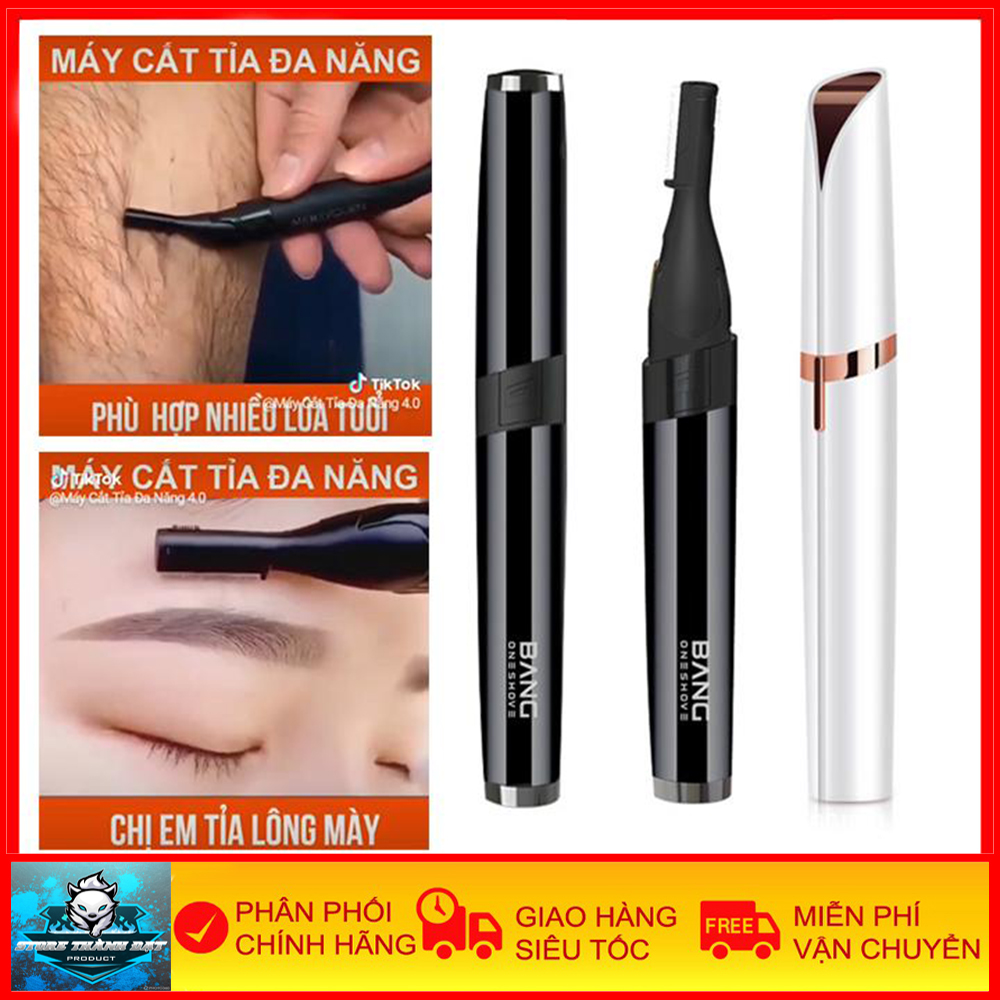 [Loại I LoGo BANG] Máy Cạo Đa Năng Bang OneShove - Cao Râu, Cạo Lông, Cắt Đa Năng, Lông Mày Lông Mi - An Toàn, Tiện Lợi, Không Gây Đau Rát - Bảo Hành 1 Năm