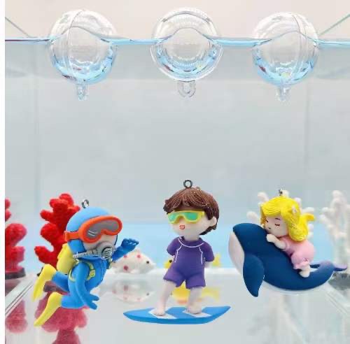 Diver Aquarium Decoration