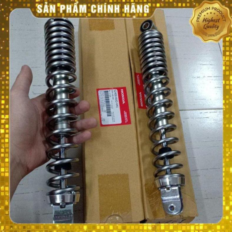 Phuộc sau ab đầu bò , giảm xóc sau Air Blade 2011-2012 màu xi chính hãng Honda