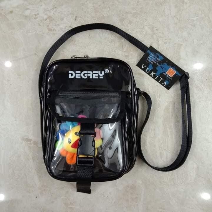 túi đeo chéo degrey da bóng