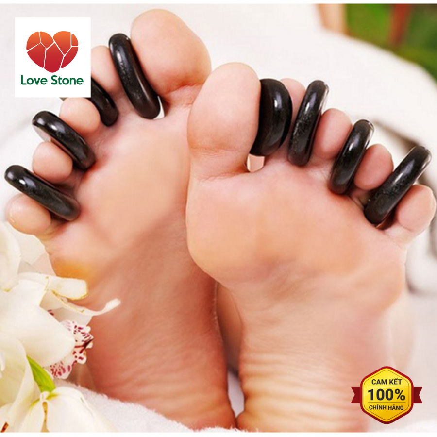 Bộ Đá Nóng Massage Kẹp Chân 8 Viên