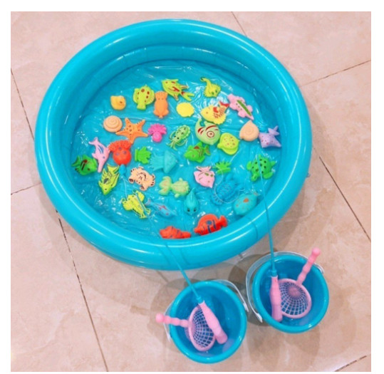 BỘ ĐỒ CHƠI BỂ CÂU CÁ PHAO 2 NGƯỜI