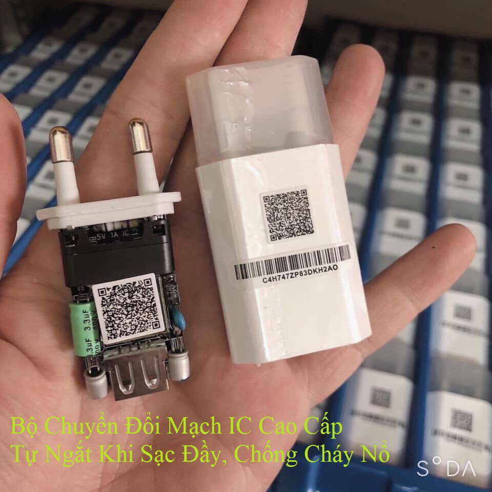Bộ Sạc Củ Dẹt Cao Cấp Cho iPhone 6/7/8/x/xsmax