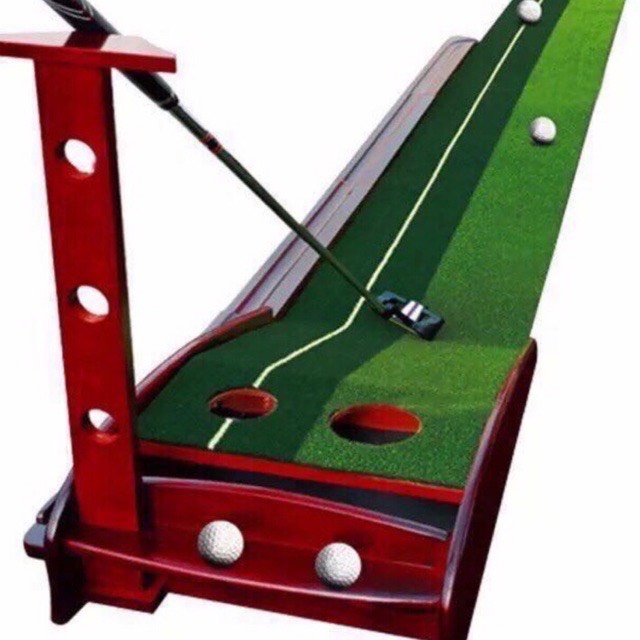 Thảm tập Putting golf gỗ