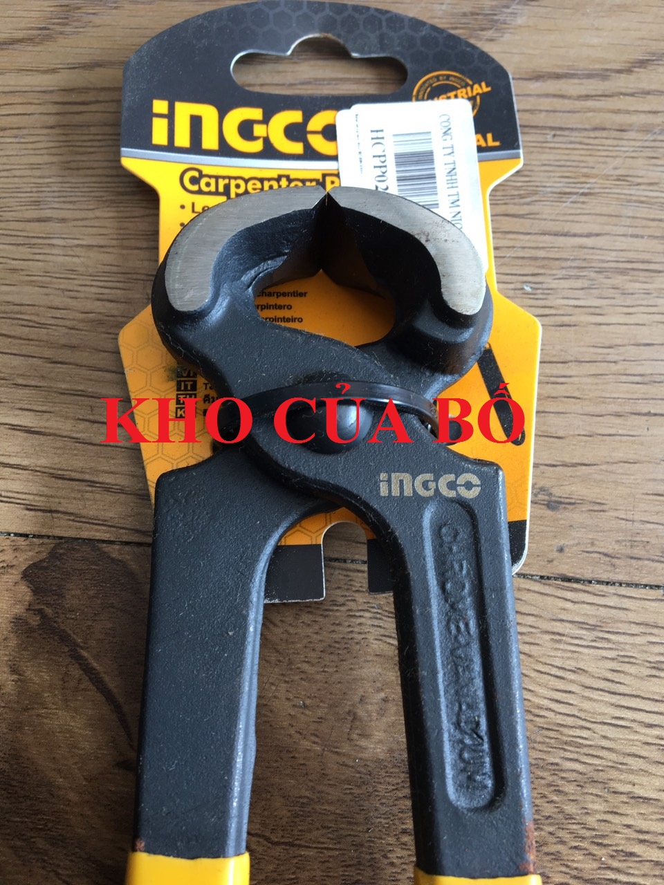 Kềm càng cua đầu lớn (8"/200mm) Ingco HCPP02200