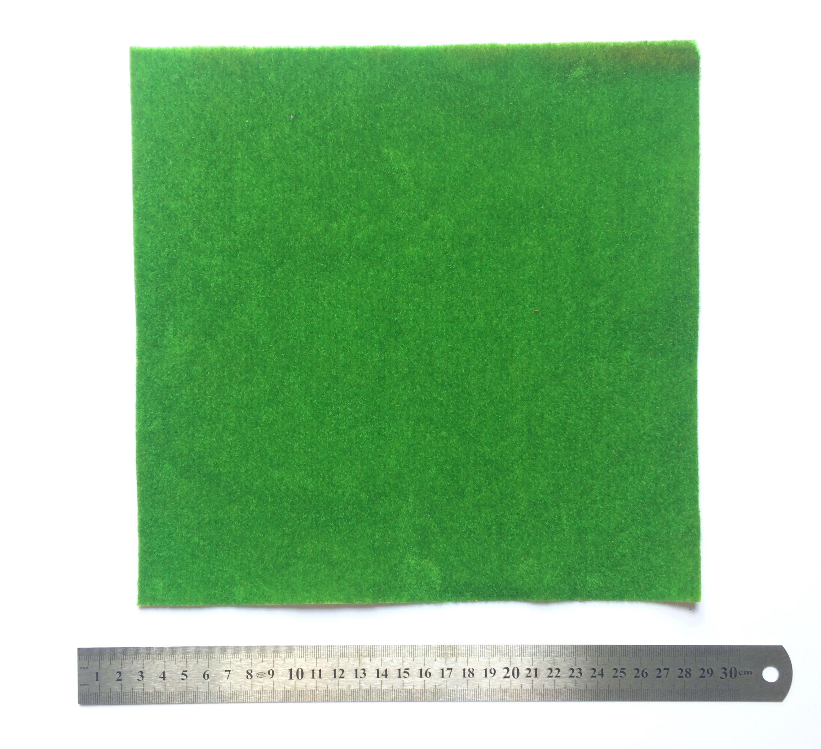 Thảm cỏ mô hình kích thước 25x25cm - TCMH