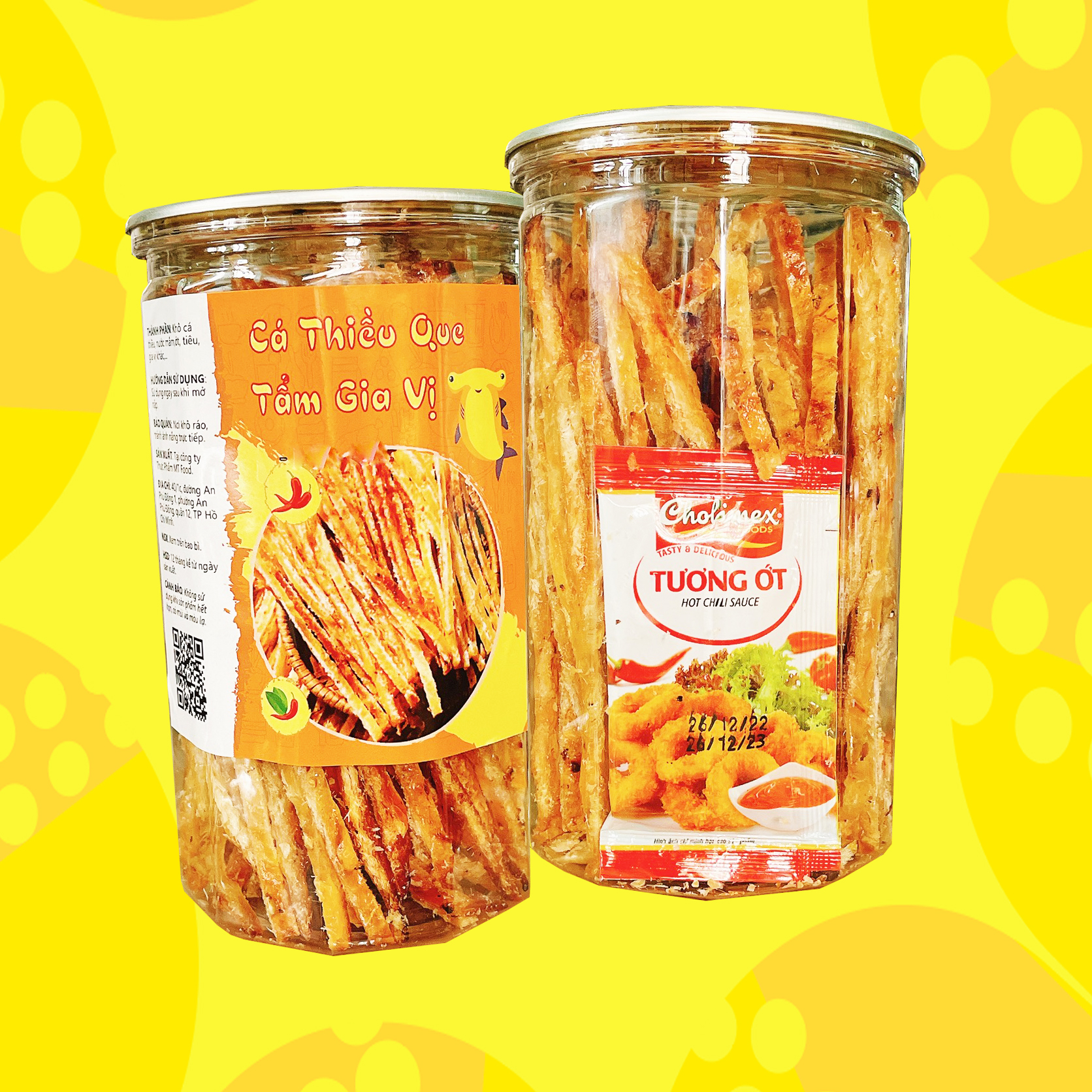 Khô Cá Thiều Que Tẩm Gia Vị 300g MamiFood