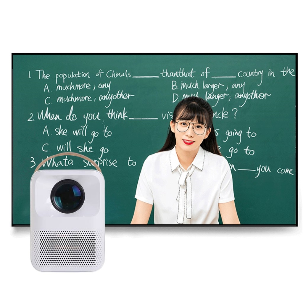 MÁY CHIẾU MINI, Màn chiếu, máy chiếu xiaomi,Máy Chiếu Smart android, ios Kaw-K650plus/k550/k435 Mini FullHD - Hệ Điều Hành Android có sẵn youtube, netflix, kết nối điện thoại không dây, hàng chính hãng - Bảo Hành 12 Tháng