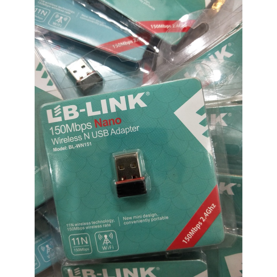 USB thu wifi LB-LINK BL-WN151 Nano (Đen)