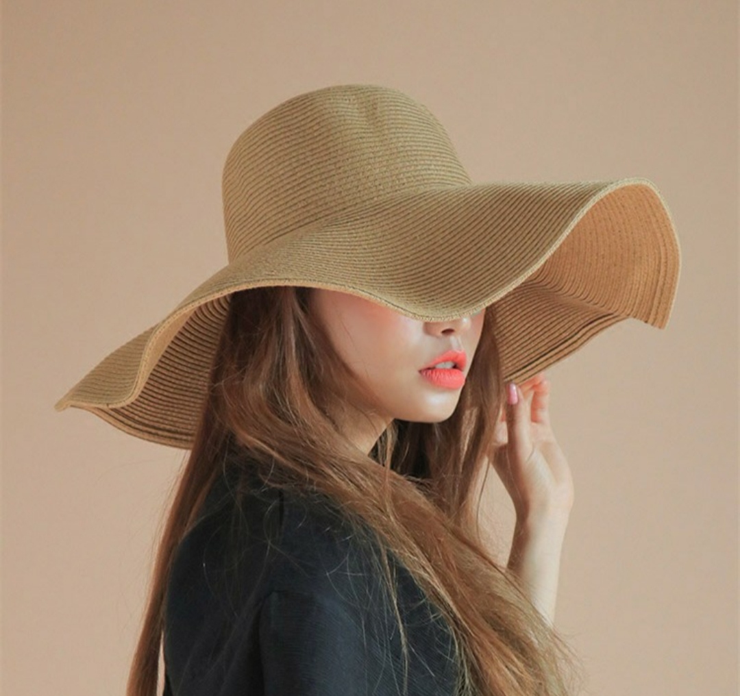 Nón Cói Trơn Vành Rủ (vành 50cm)