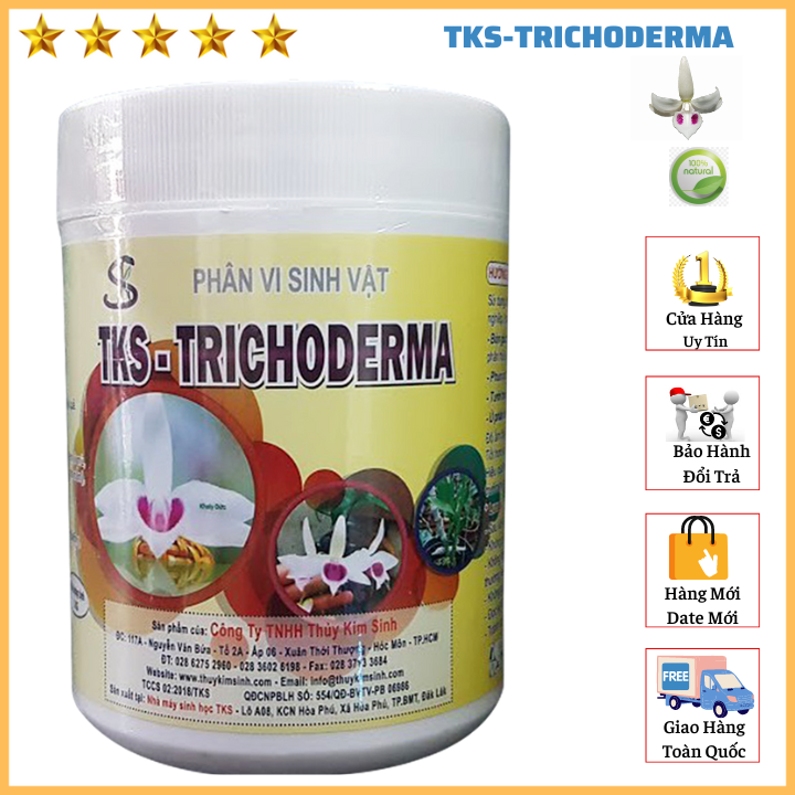 [LON 1Kg] TRICHODERMA HOA LAN Đối Kháng Nấm Bệnh - Bột Hòa Tan