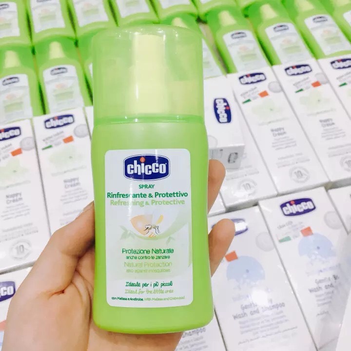 [CHÍNH HÃNG] Xịt Chống Muỗi Chicco Extra 100ml | Tránh Côn Trùng Cắn Bé